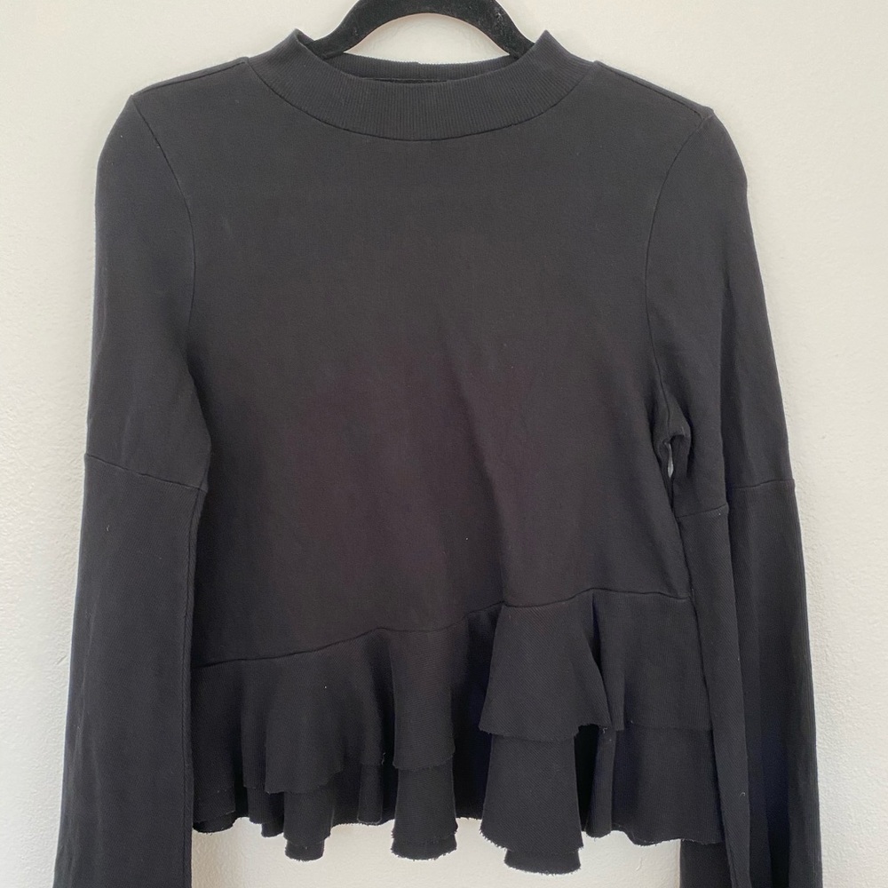 BP ruffle top